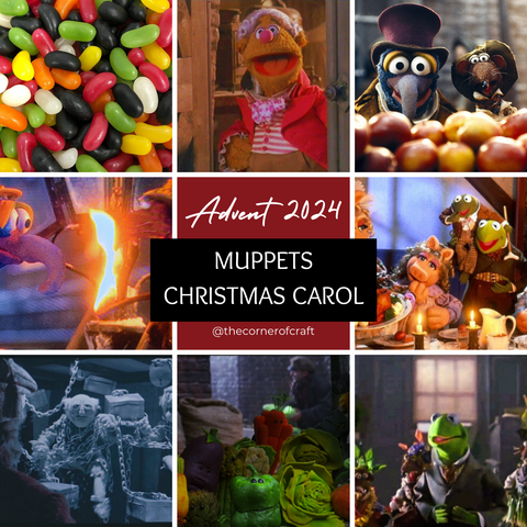 The Muppet Christmas Carol: Chromatic Yarns Advent Calendar 2024