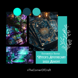 Witch's Apothecary: Chromatic Yarns DAILY Advent Calendar 2025 PREORDER