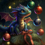 "O Christmas Ddraig" Sock Sets - Christmas Eve Cast On